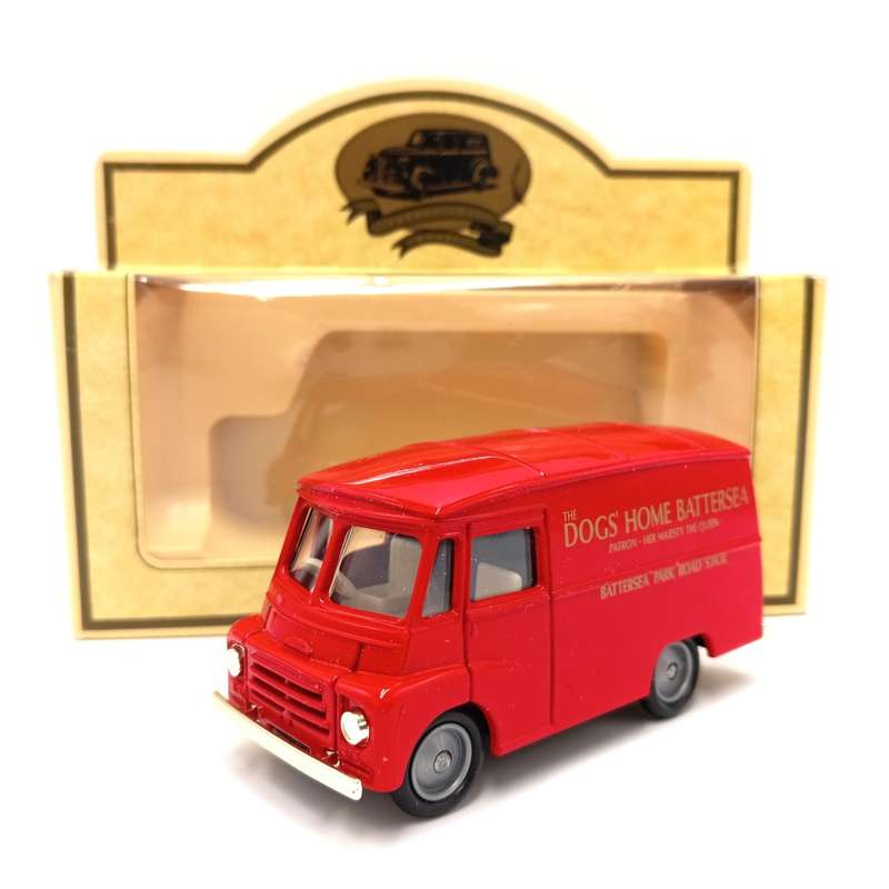 Lledo 1959 Morris LD 150 The Dog`s Home Battersea delivery van model in car  in box