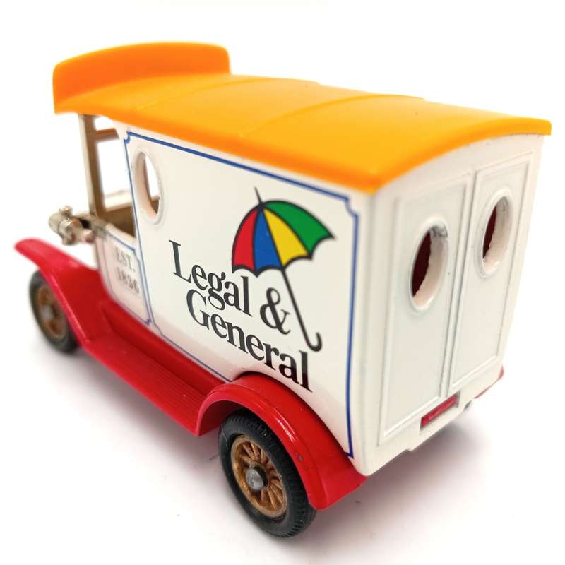 Lledo Ford model T Legal and general delivery van in box