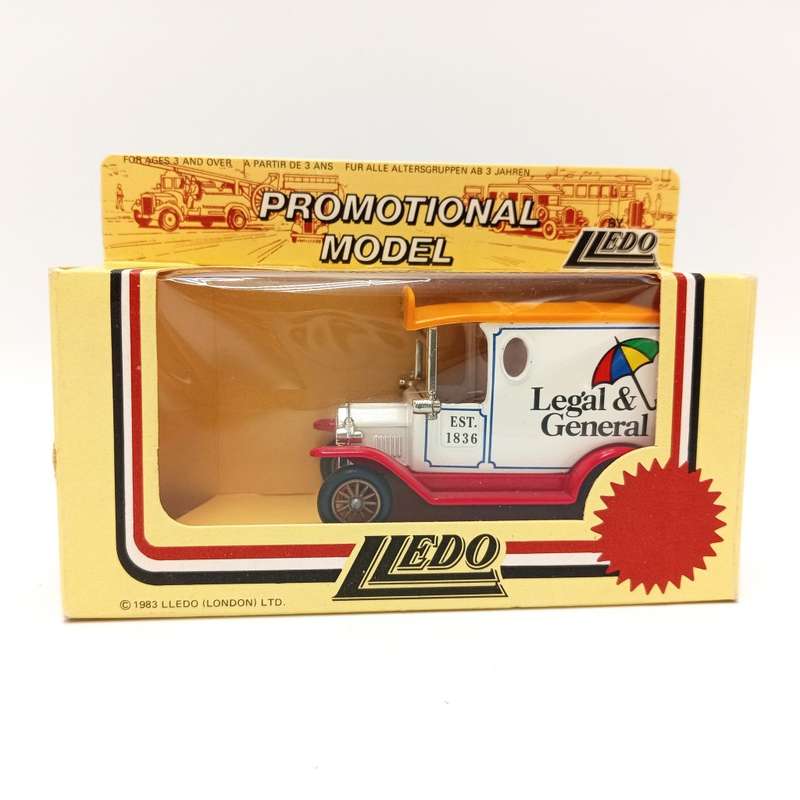 Lledo Ford model T Legal and general delivery van in box