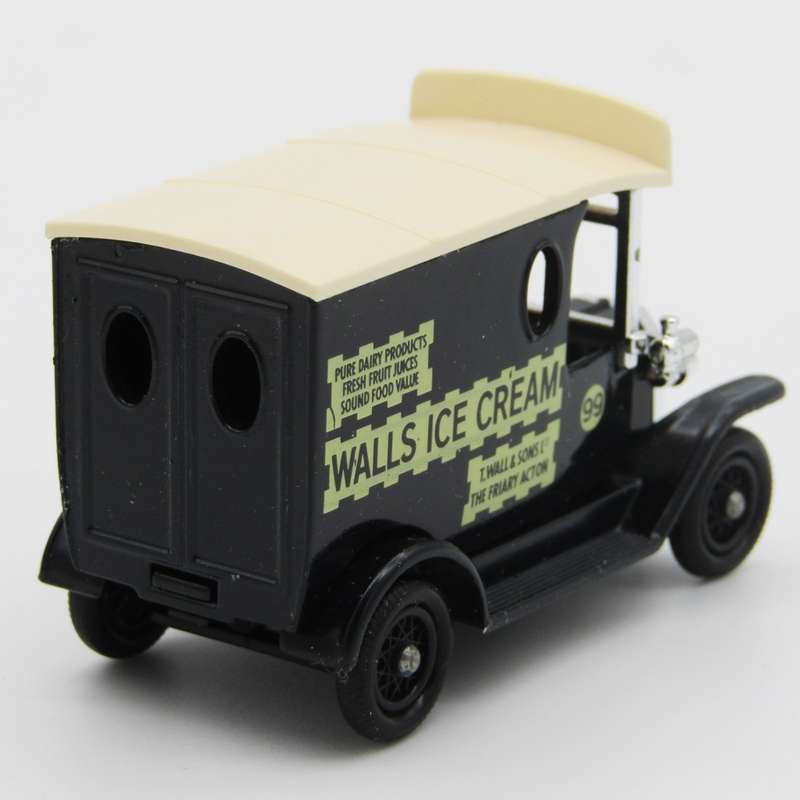 Lledo Ford Model T Walls Ice Cream delivery van model car in box