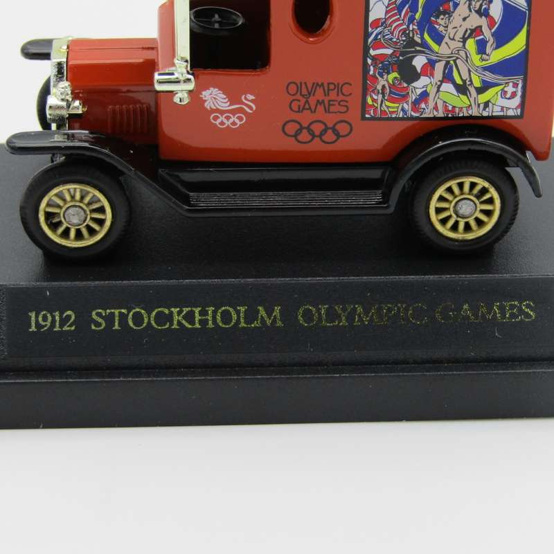 Lledo Ford Model T 1912 Stockholm Olympic games delivery van model car in box