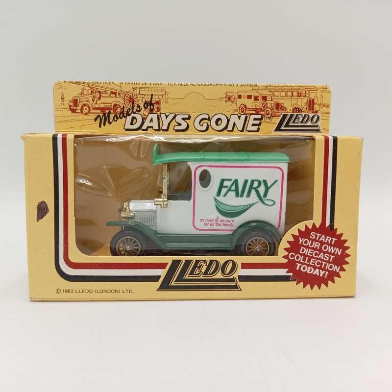 Lledo Ford Model T Fairy delivery van model car in box