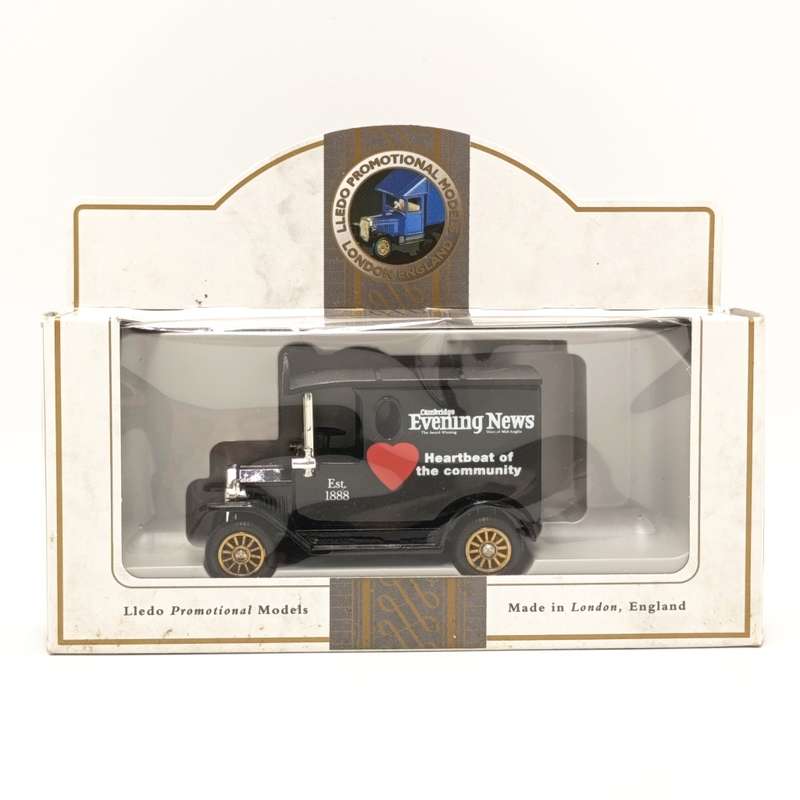 Lledo Ford Model T Cambridge Evening News delivery van model car in box