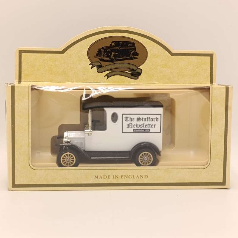 Lledo Ford Model T The Stafford Newsletter delivery van in box