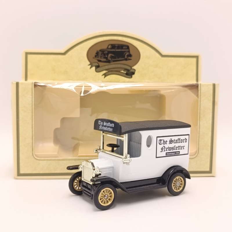 Lledo Ford Model T The Stafford Newsletter delivery van in box