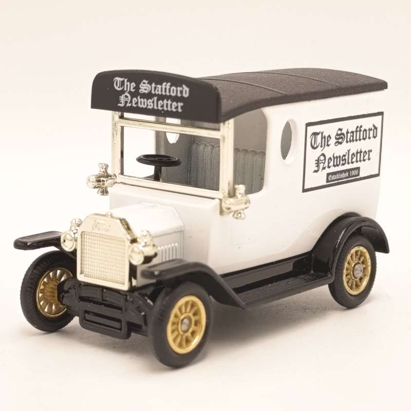 Lledo Ford Model T The Stafford Newsletter delivery van in box