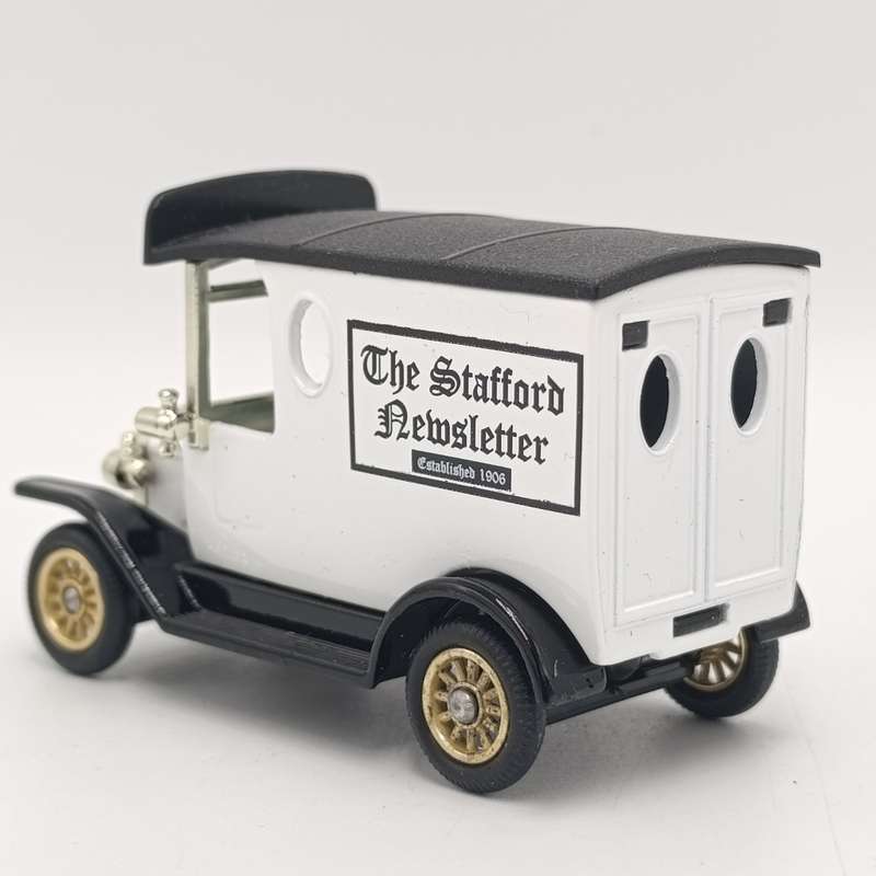 Lledo Ford Model T The Stafford Newsletter delivery van in box
