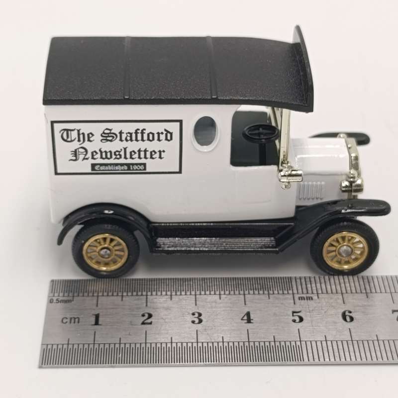 Lledo Ford Model T The Stafford Newsletter delivery van in box