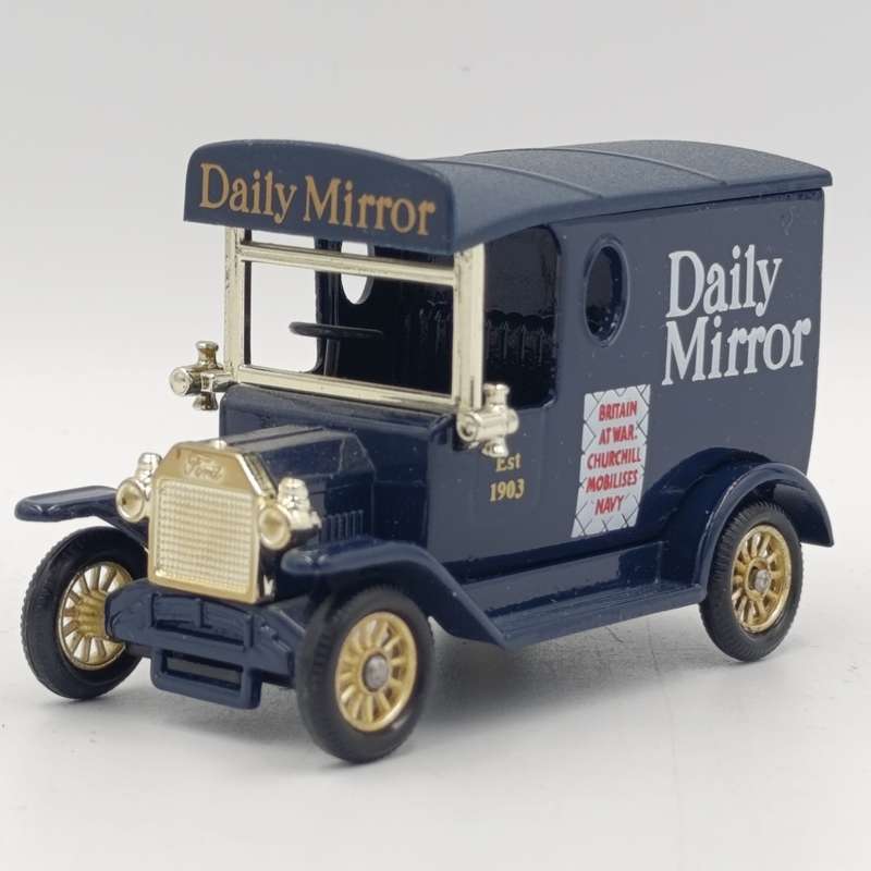 Lledo Ford Model T Daily Mirror delivery van in box