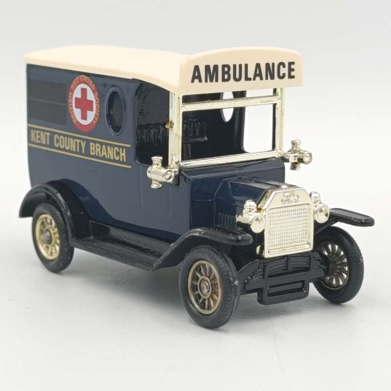 Lledo Ford Model T kent County Branch delivery van in box - limited red cross issue #0317 of 1058