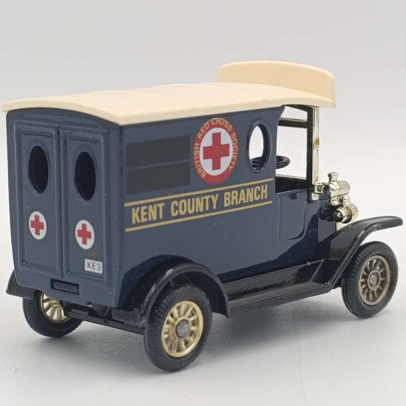 Lledo Ford Model T kent County Branch delivery van in box - limited red cross issue #0317 of 1058