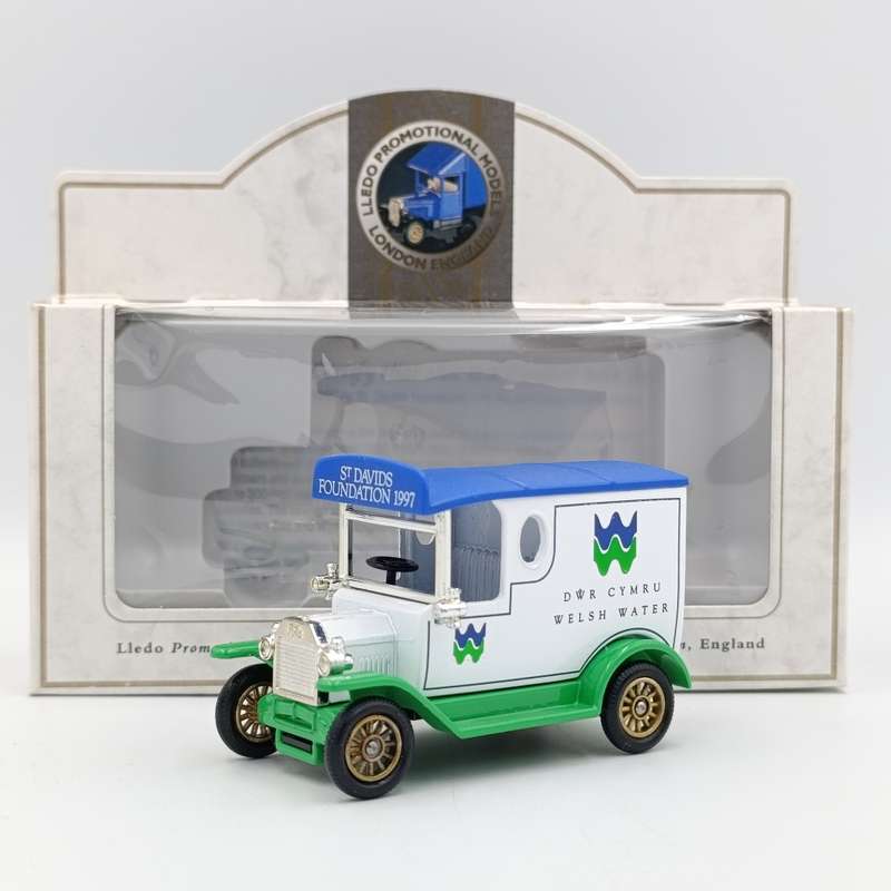 Lledo Ford Model T advertisement die-cast van - `DWR CYMRU` Welsh water` - in box