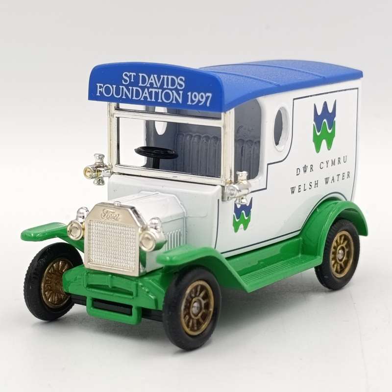 Lledo Ford Model T advertisement die-cast van - `DWR CYMRU` Welsh water` - in box