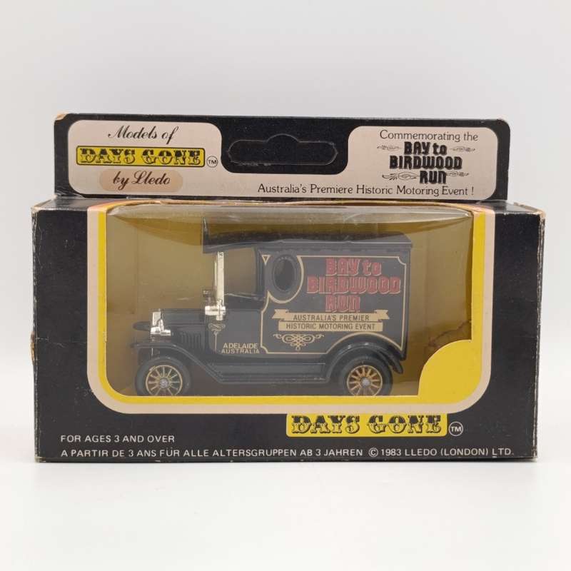 Lledo Ford Model T advertisement die-cast van - `Bay to Birdwood` - in box