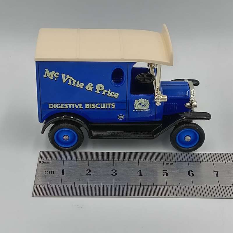 Lledo Ford Motel T Mc. Vitie and Price delivery van model car in box