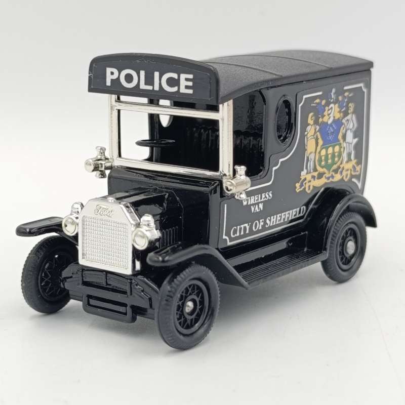 Lledo Ford Model T City of Sheffiled Wireless van model car in box