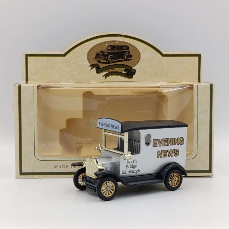 Lledo Ford Model T advertisement die-cast van - `Evening News` - in box