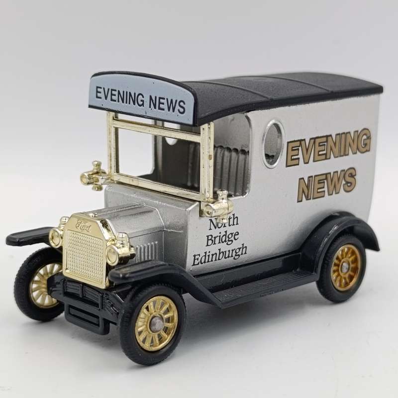 Lledo Ford Model T advertisement die-cast van - `Evening News` - in box