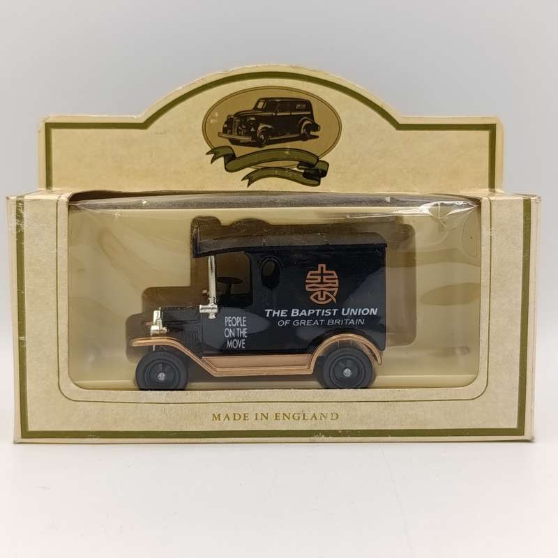 Lledo Ford Model T The Baptist Union of Great Britain delivery van model car in box