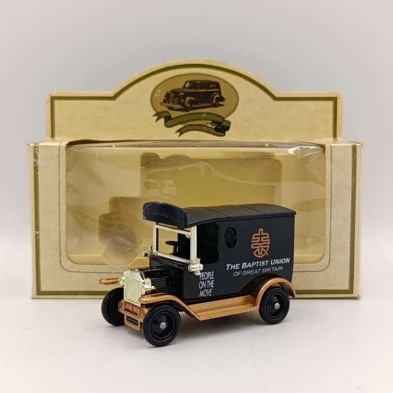 Lledo Ford Model T The Baptist Union of Great Britain delivery van model car in box