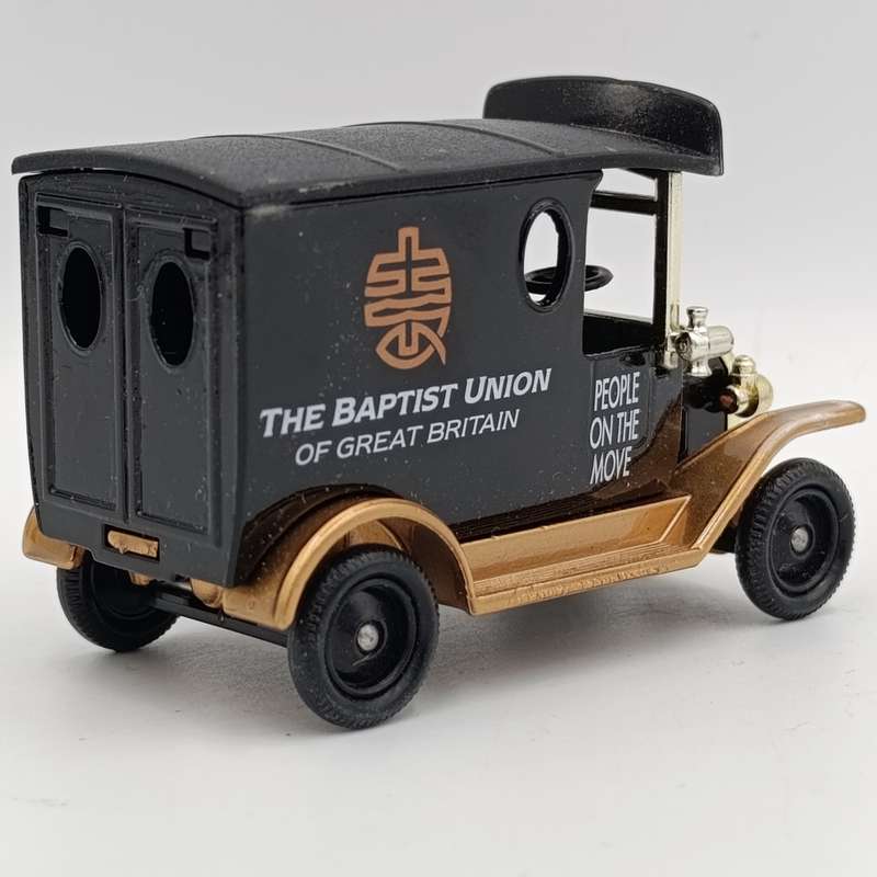Lledo Ford Model T The Baptist Union of Great Britain delivery van model car in box