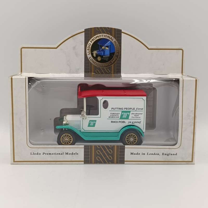 Lledo Ford Model T Torfaen country Borough delivery van in box