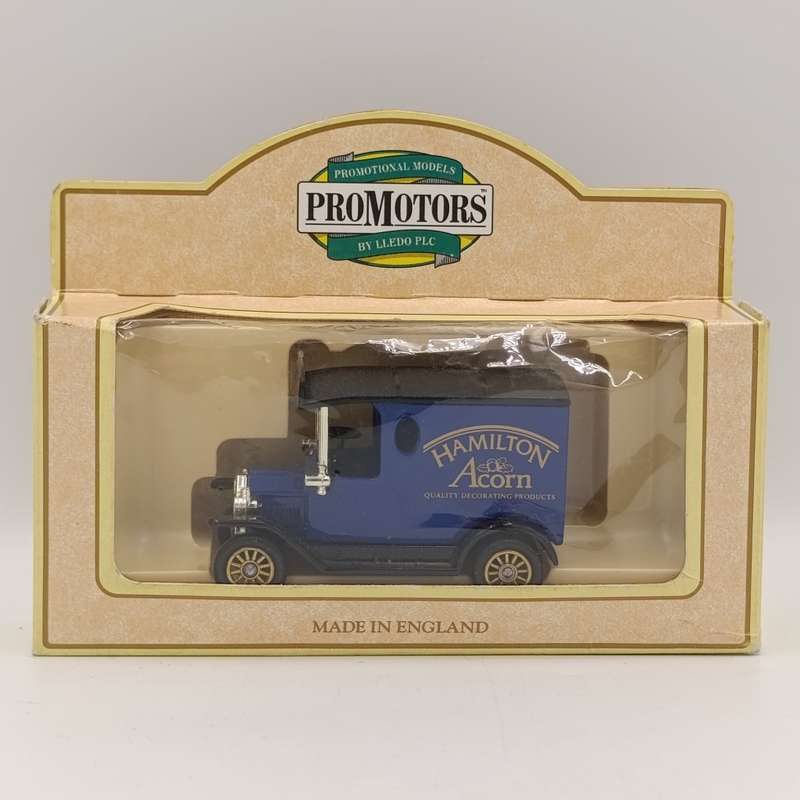 Lledo Ford Model T Hamilton Acorn delivery van model car in box
