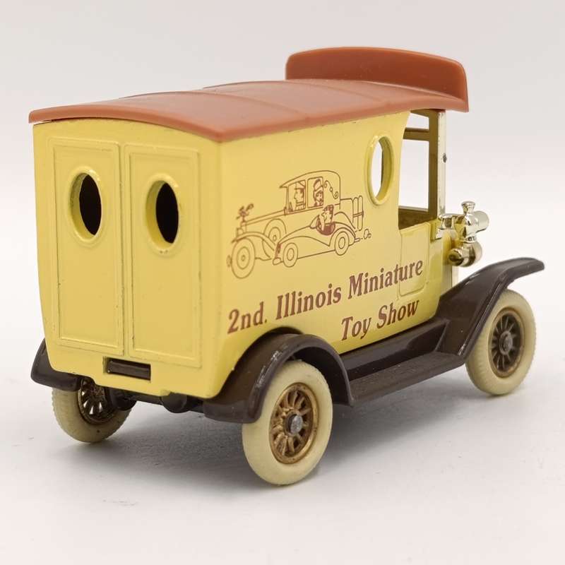 Lledo Ford Model T advertisement die-cast model van - `2nd Illinois miniature Toy show` - in box