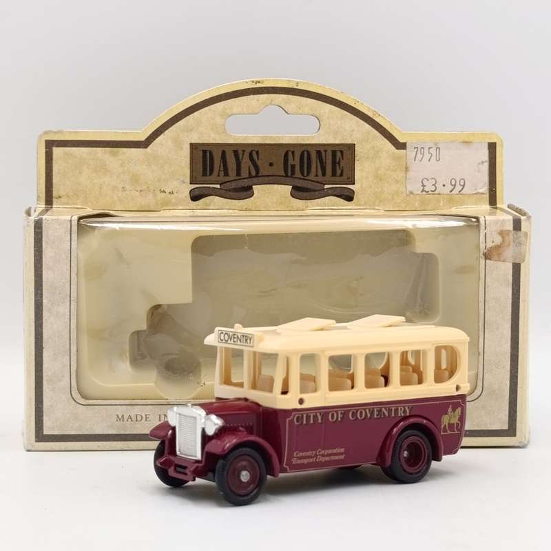 Lledo Dennis coach - City of Coventry advertising model car in box
