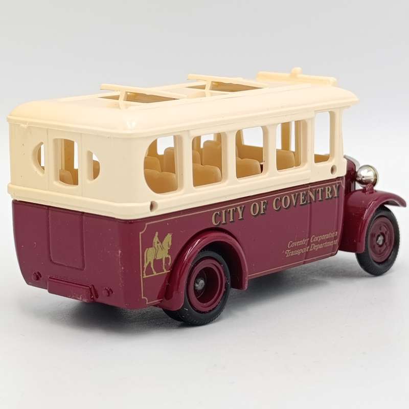 Lledo Dennis coach - City of Coventry advertising model car in box