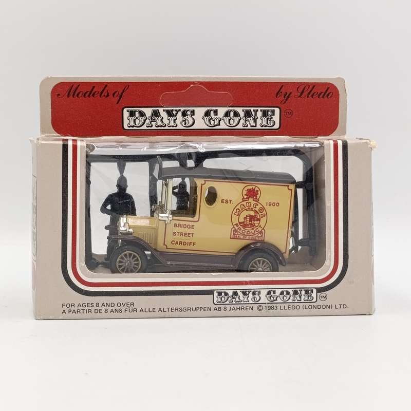 Lledo Ford Model T advertisement van - Morcol product - in box with figurines