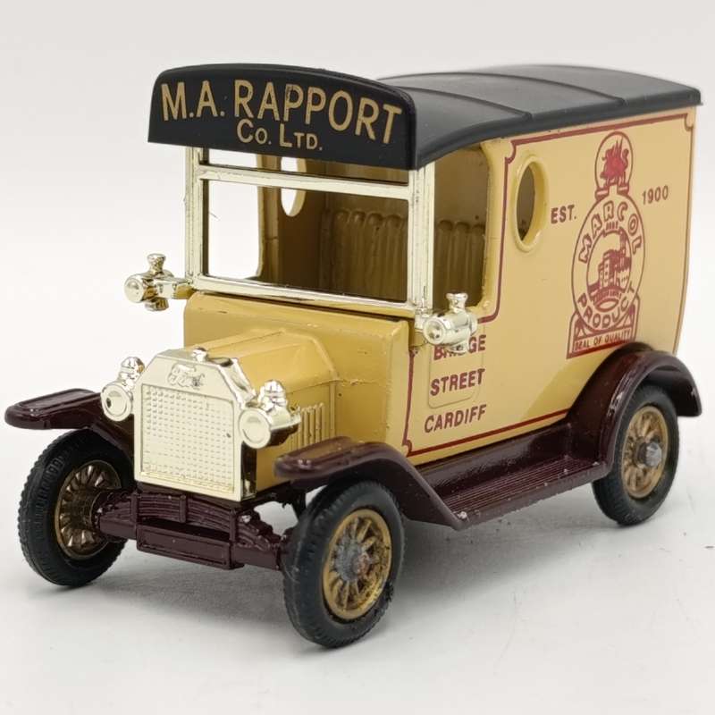 Lledo Ford Model T advertisement van - Morcol product - in box with figurines
