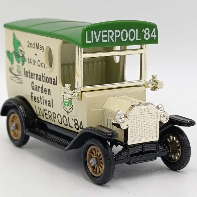 Lledo Ford Model T advertisement van - `International Garden Festival Liverpool `84` - in box