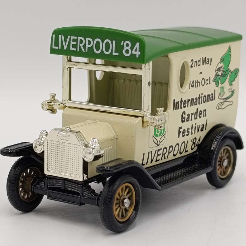 Lledo Ford Model T advertisement van - `International Garden Festival Liverpool `84` - in box