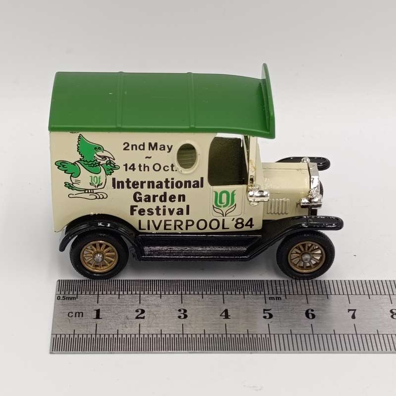 Lledo Ford Model T advertisement van - `International Garden Festival Liverpool `84` - in box