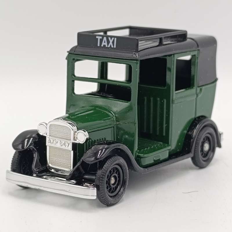 Lledo 1933 Austin dark green taxi model car in box