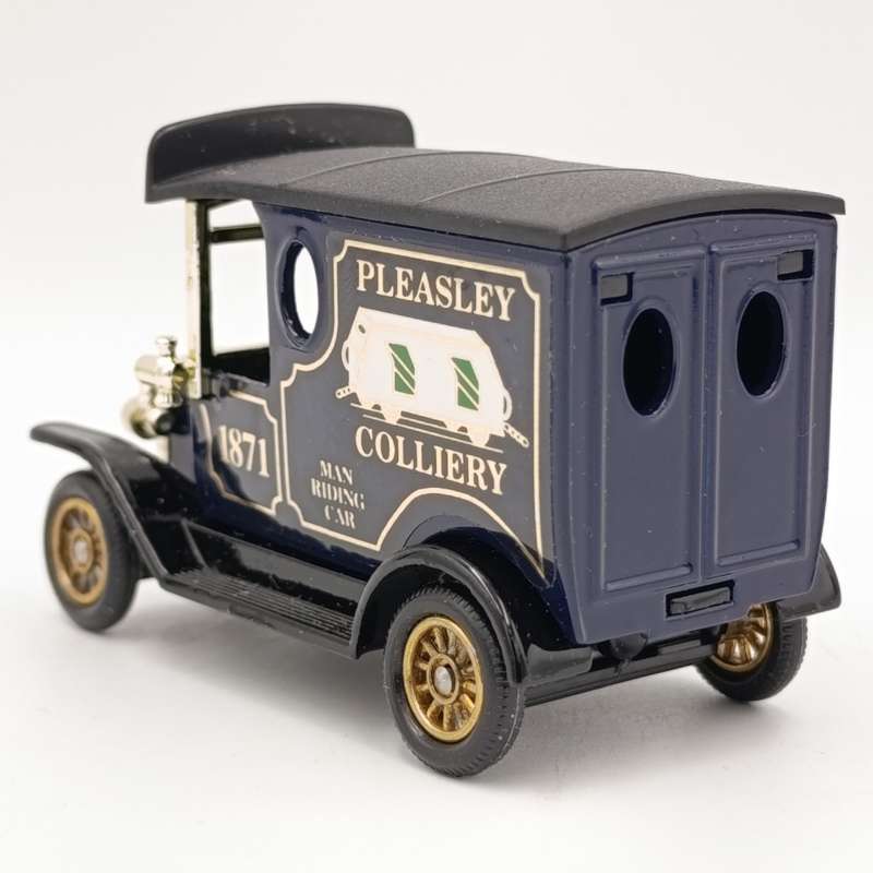 Lledo Ford Model T advertisement die-cast van - `Pleasley colliery` - in box