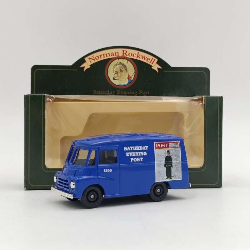 Lledo 1959 Morris LD 150 Saturday Evening Post delivery van model car in box