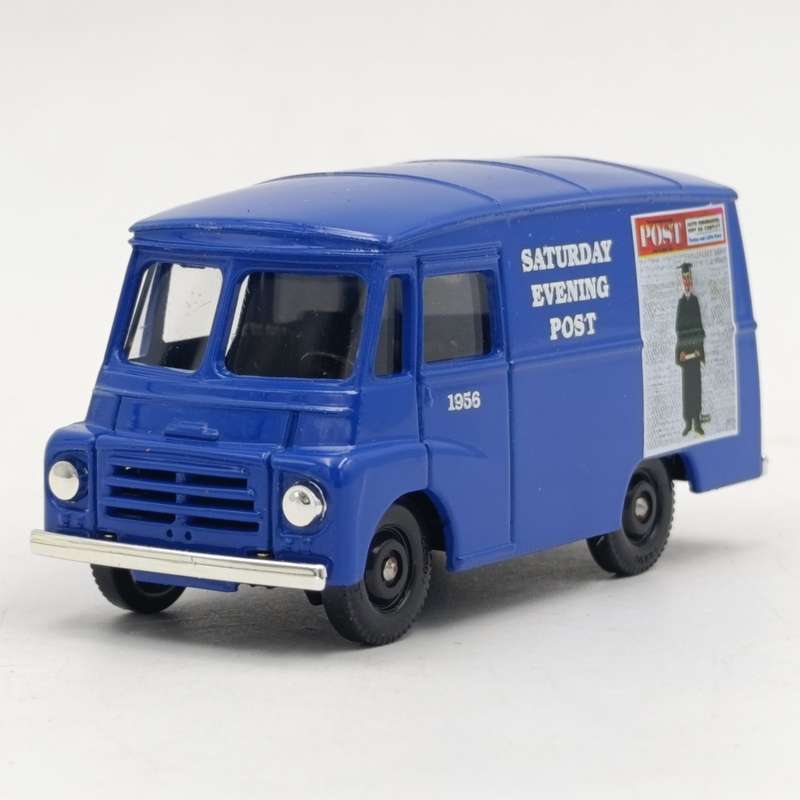 Lledo 1959 Morris LD 150 Saturday Evening Post delivery van model car in box