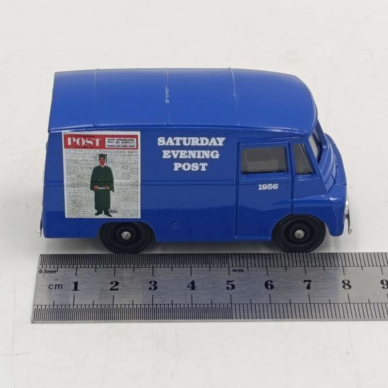 Lledo 1959 Morris LD 150 Saturday Evening Post delivery van model car in box