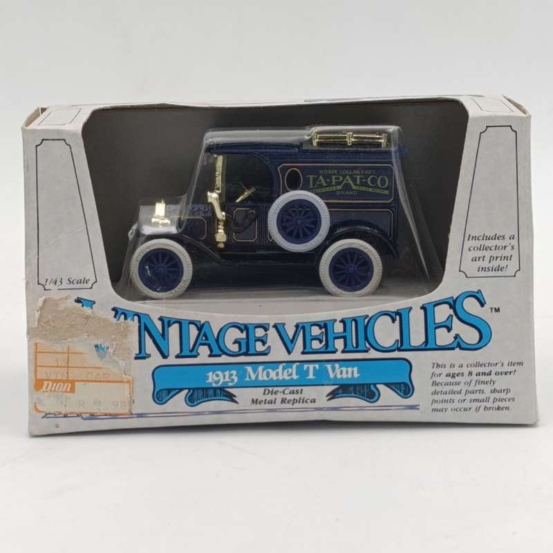 ERTL Vintage Vehicles 1913 Model T van die-cast model car - still sealed - scale 1/43