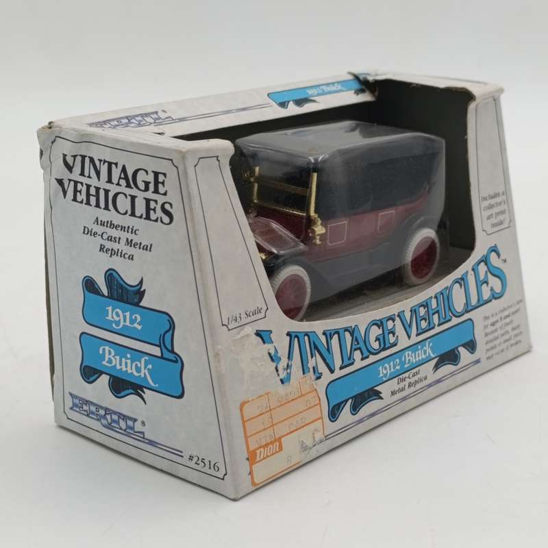 ERTL Vintage Vehicles 1912 Buick die-cast model car - still sealed - scale 1/43
