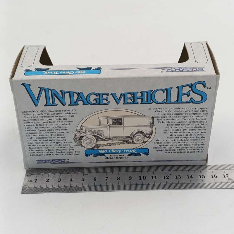 ERTL Vintage Vehicles 1930 Chevy truck die-cast model - still sealed - scale 1/43