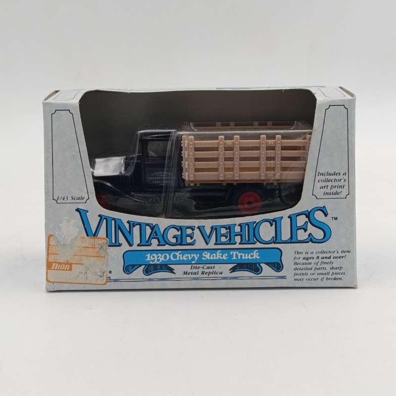 ERTL Vintage Vehicles 1930 Chevy Stake truck die-cast model - sealed in box - scale 1/43