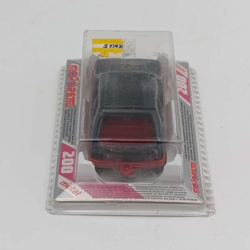 Vintage Majorette #281 Peugeot 205 GTI die-cast toy car - still sealed in pack