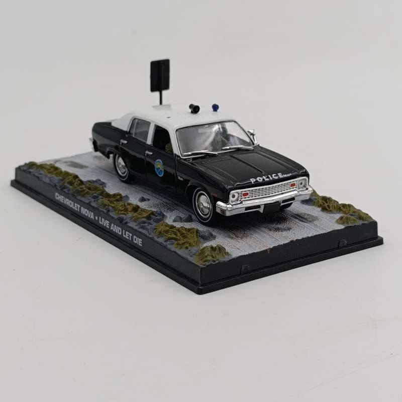 James Bond 007 Chevrolet Nova die-cast model car - Live and let die