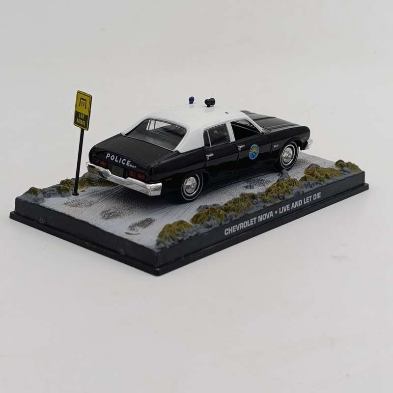 James Bond 007 Chevrolet Nova die-cast model car - Live and let die