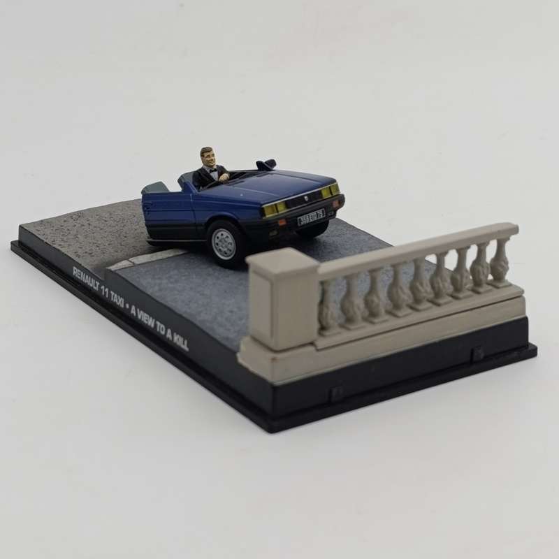 James Bond 007 Renault II Taxi die-cast model car - a view to a kill
