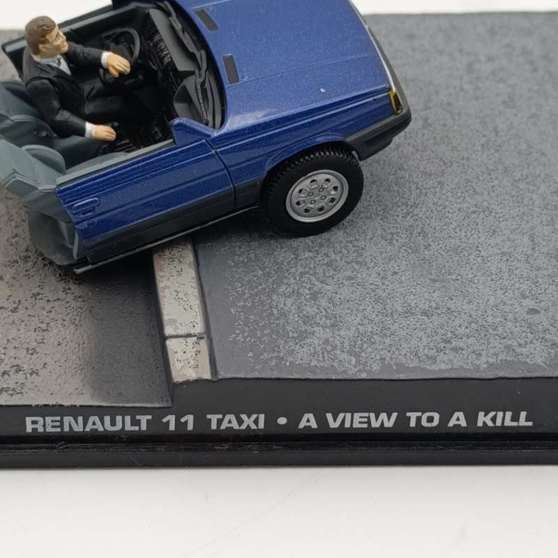 James Bond 007 Renault II Taxi die-cast model car - a view to a kill