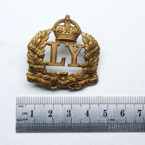 Leistershire Yeomanry, KC, brass lugs, BACB66V